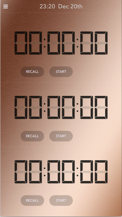 CookingTimer on iOS